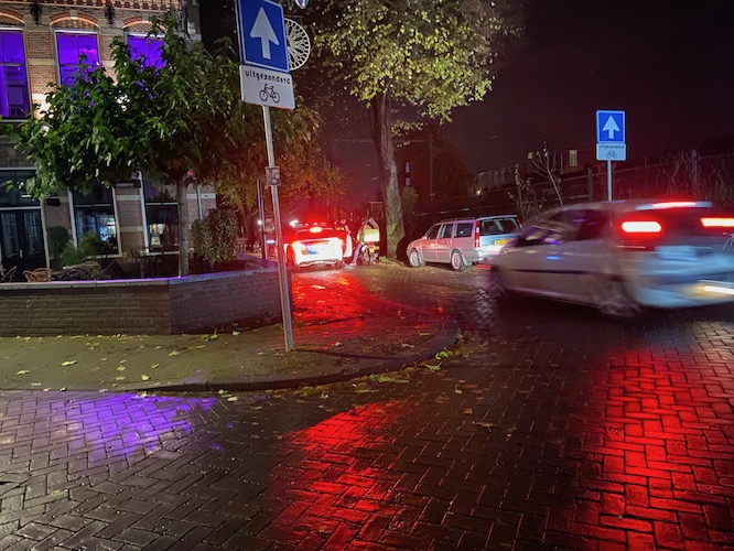 Politie houdt een bestuurder staande